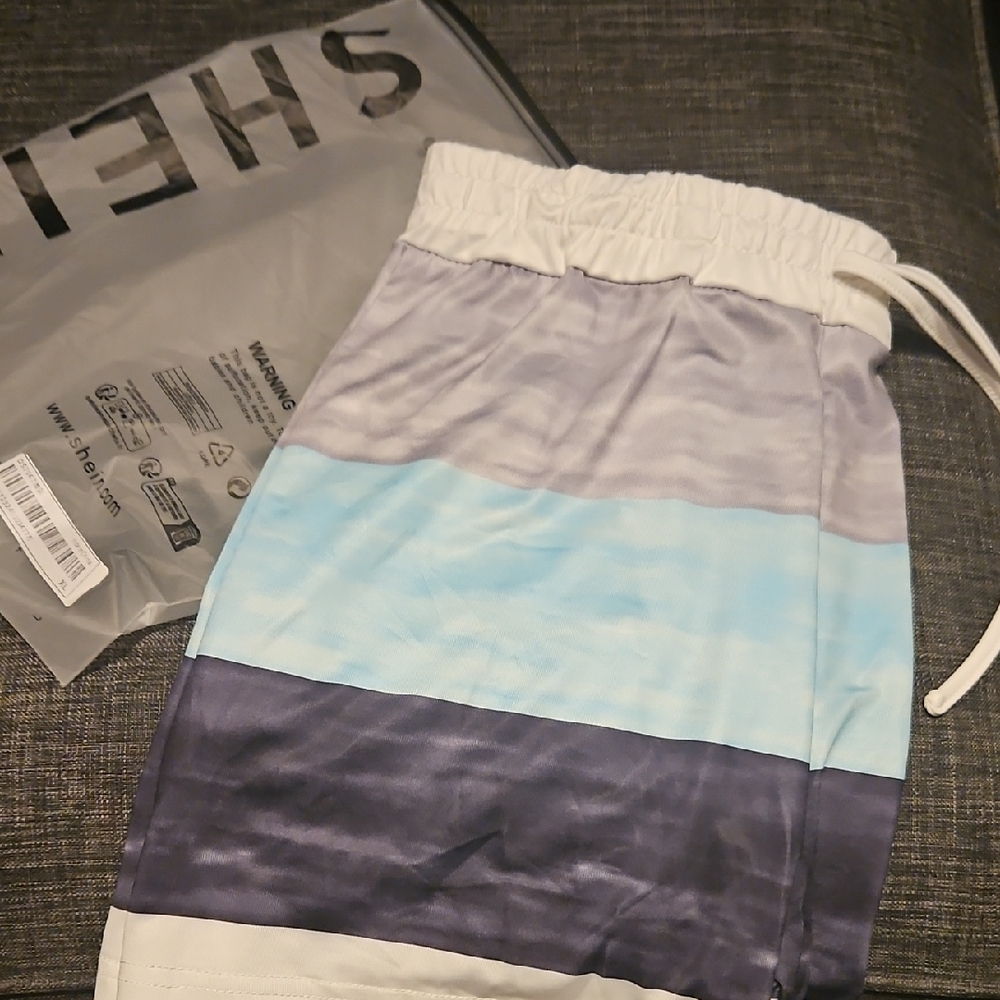 SHEIN Multicolor Striped Shorts